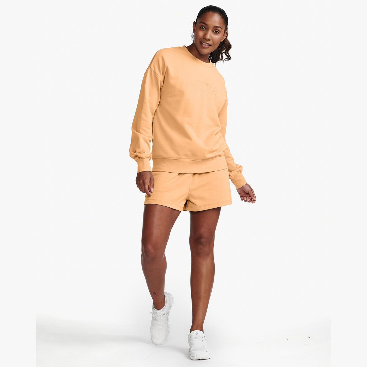 2XU Form French Terry Crew Womens APPAREL - Womens Long Sleeve Tops 