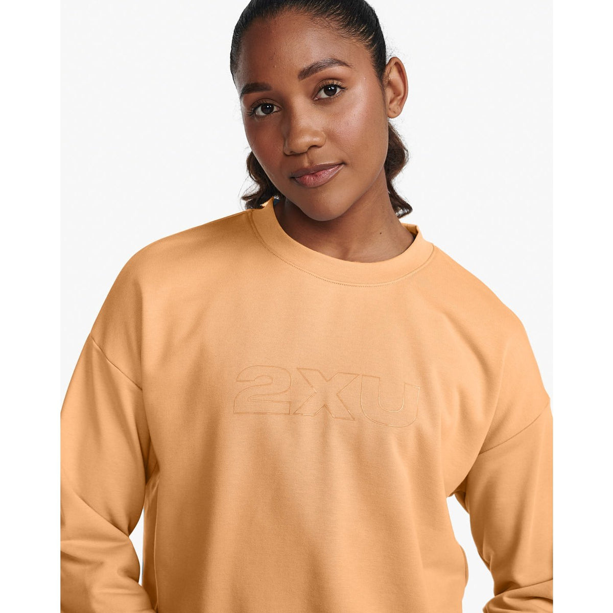 2XU Form French Terry Crew Womens APPAREL - Womens Long Sleeve Tops 