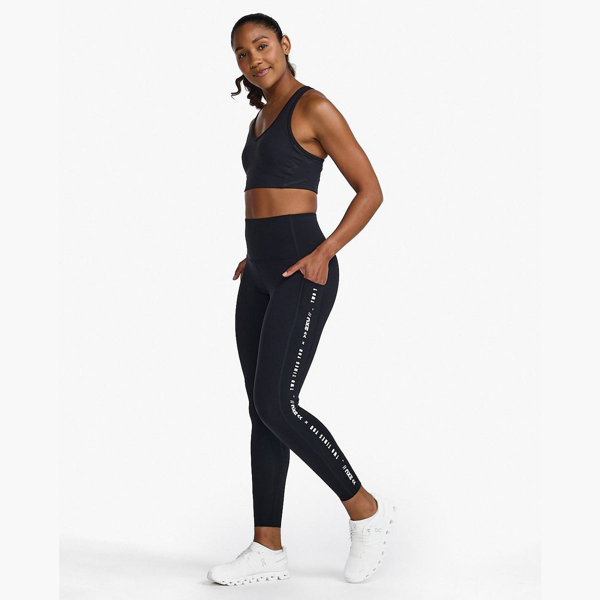 2XU Form Lineup Hi-Rise Comp Tight Womens APPAREL - Womens Compression Tights 