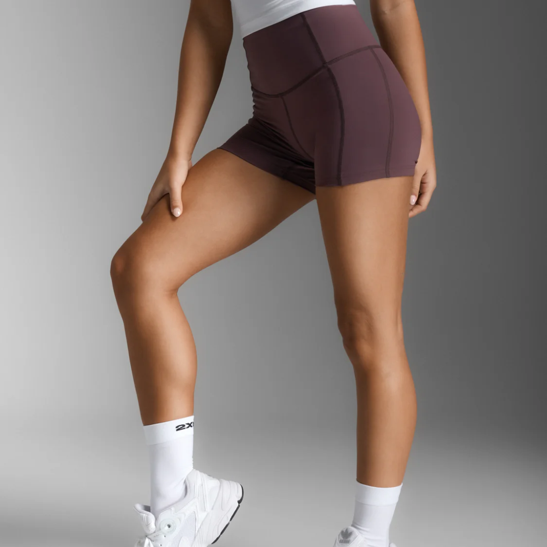 2XU Form Soft Touch Hi-Rise Compression Shorts Womens APPAREL - Womens Shorts