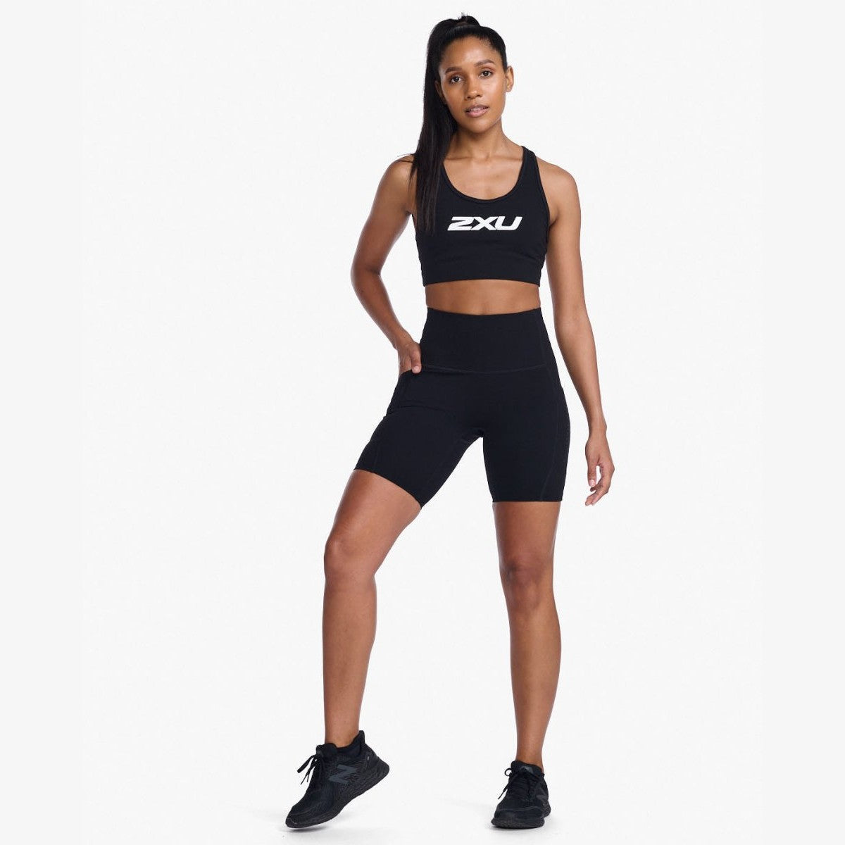 2XU Form Stash Hi-Rise Bike Shorts Womens - APPAREL - Womens Shorts