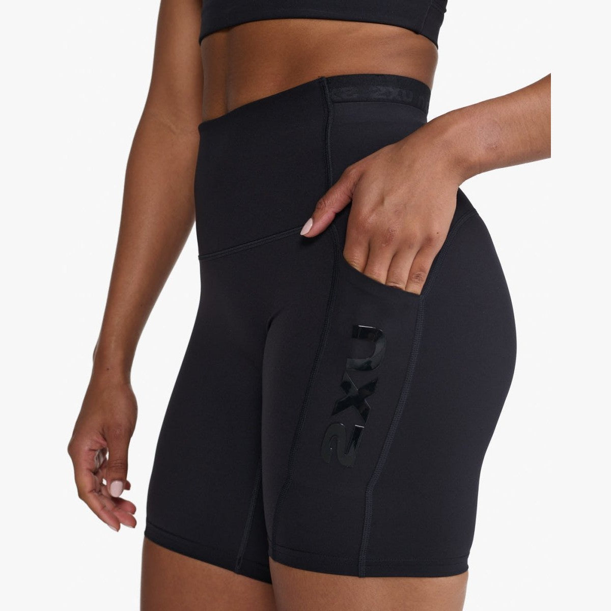 2XU Form Stash Hi-Rise Bike Shorts Womens - APPAREL - Womens Shorts