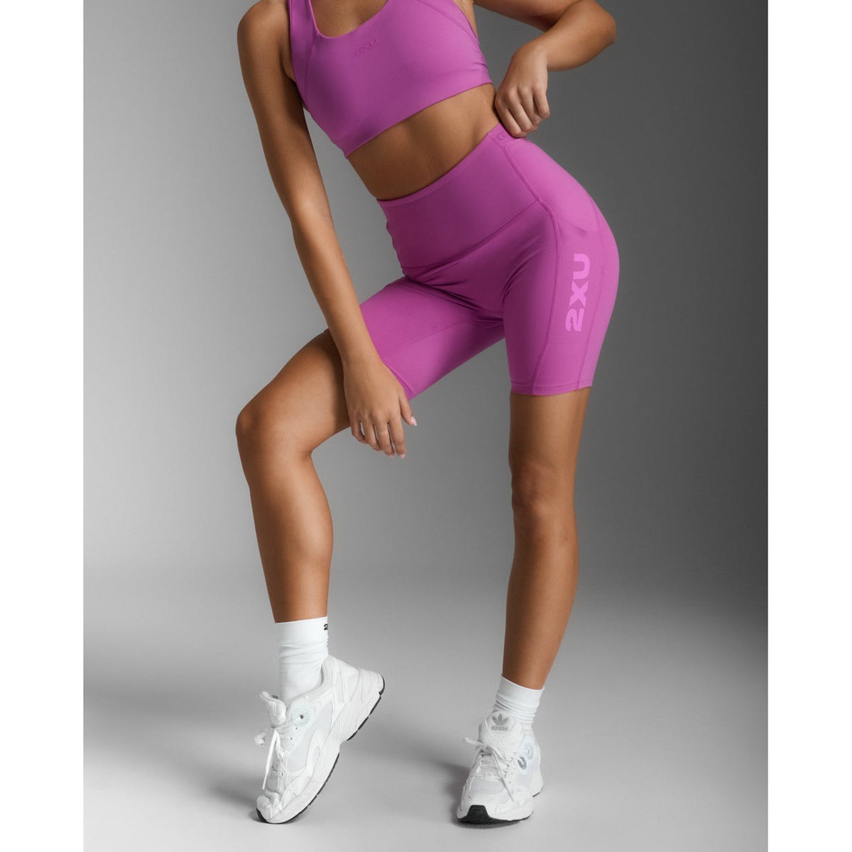2XU Form Stash Hi-Rise Bike Shorts Womens - APPAREL - Womens Shorts