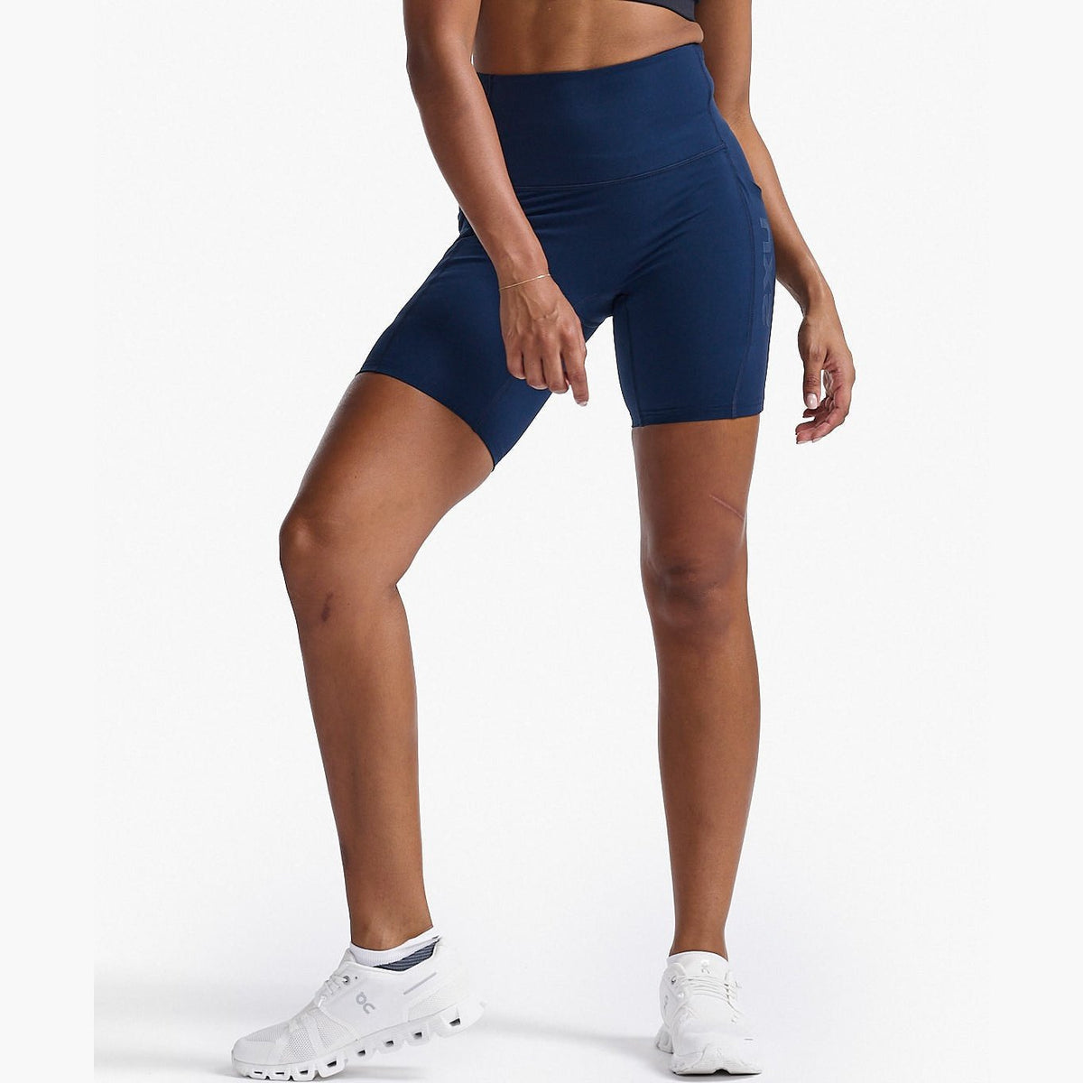2XU Form Stash Hi-Rise Bike Shorts Womens APPAREL - Womens Shorts MIDNIGHT/MIDNIGHT