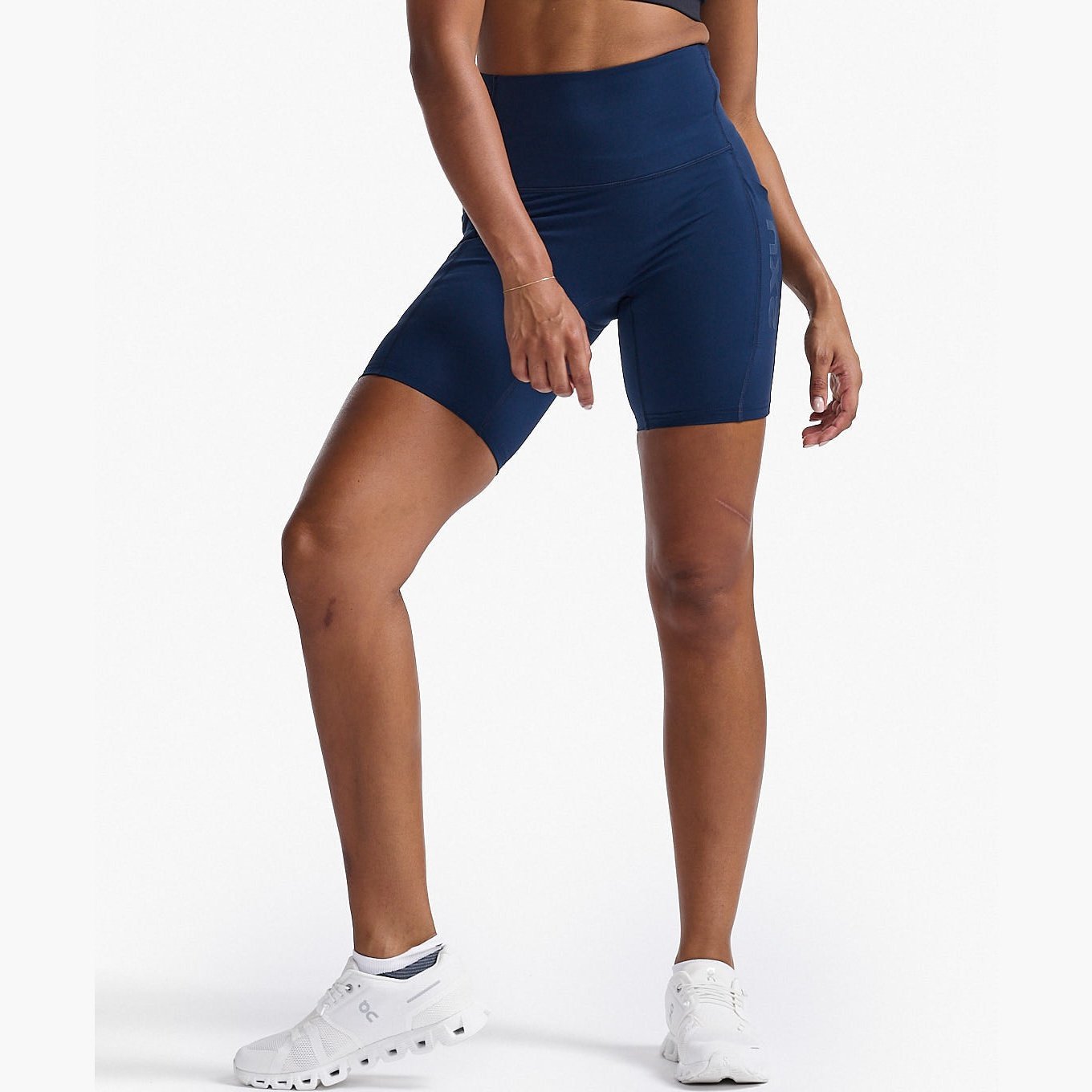 2XU Form Stash Hi-Rise Bike Shorts Womens APPAREL - Womens Shorts MIDNIGHT/MIDNIGHT