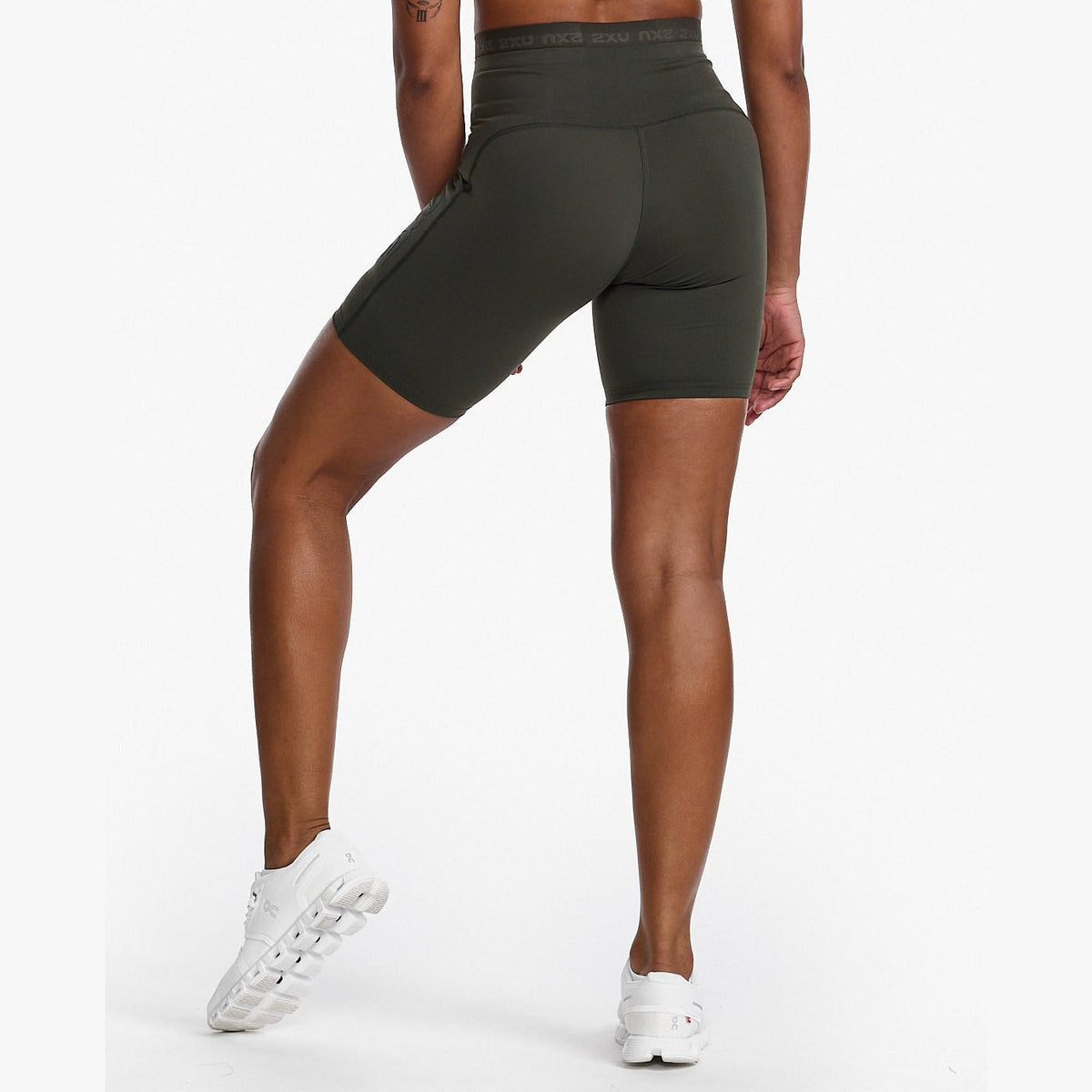 2XU Form Stash Hi-Rise Bike Shorts Womens APPAREL - Womens Shorts 