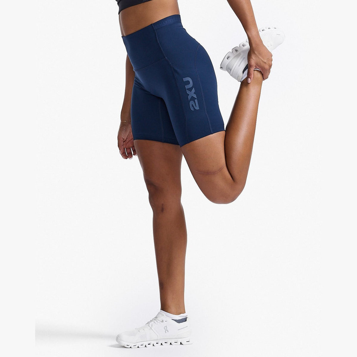 2XU Form Stash Hi-Rise Bike Shorts Womens APPAREL - Womens Shorts 