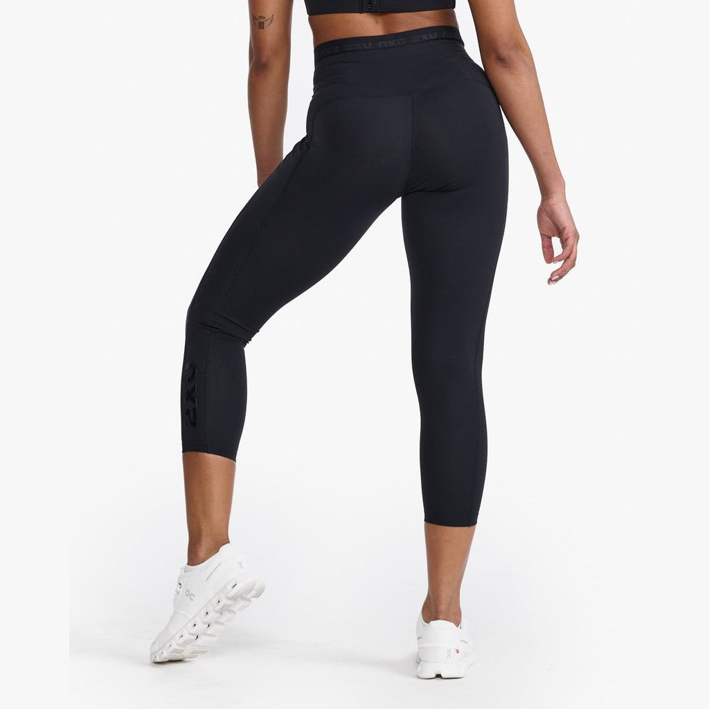 2XU Form Stash Hi-Rise Comp 7/8 Womens APPAREL - Womens Tights 