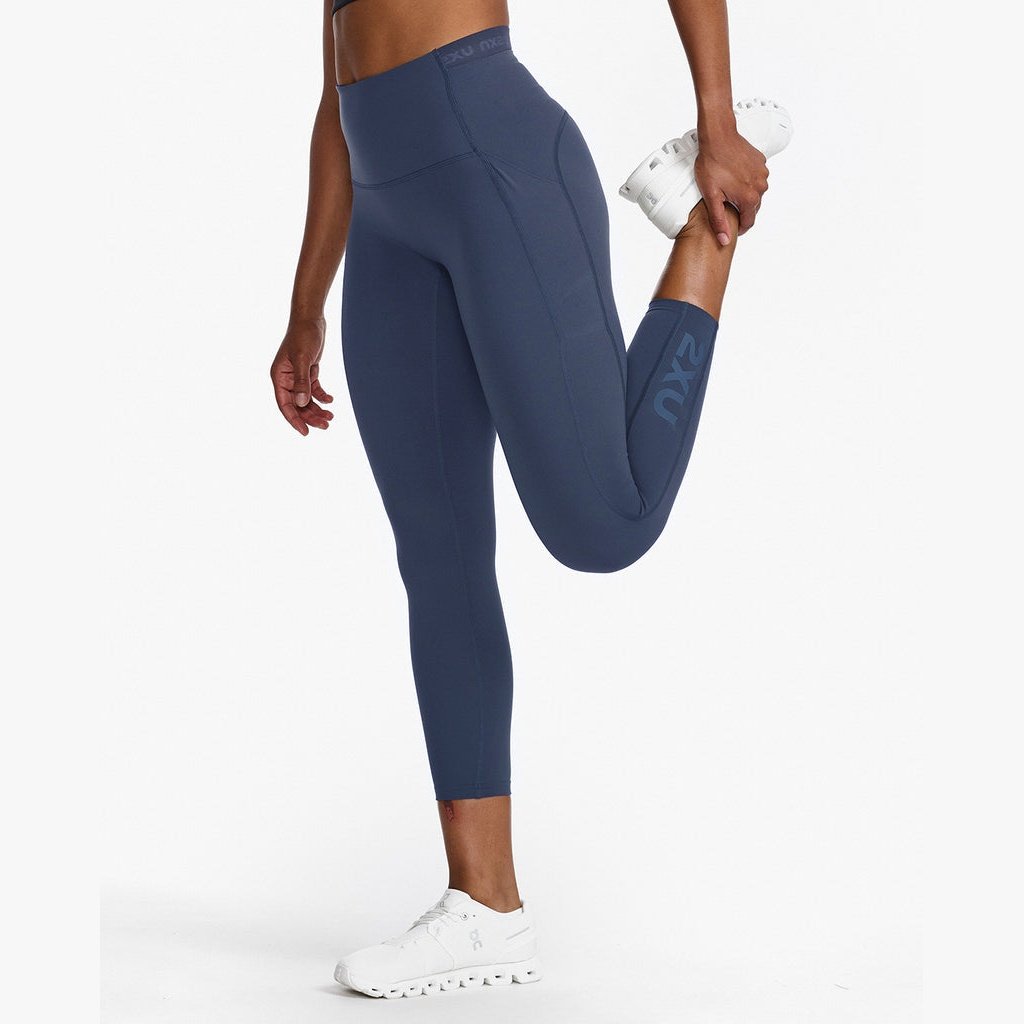 2XU Form Stash Hi-Rise Comp 7/8 Womens APPAREL - Womens Tights 