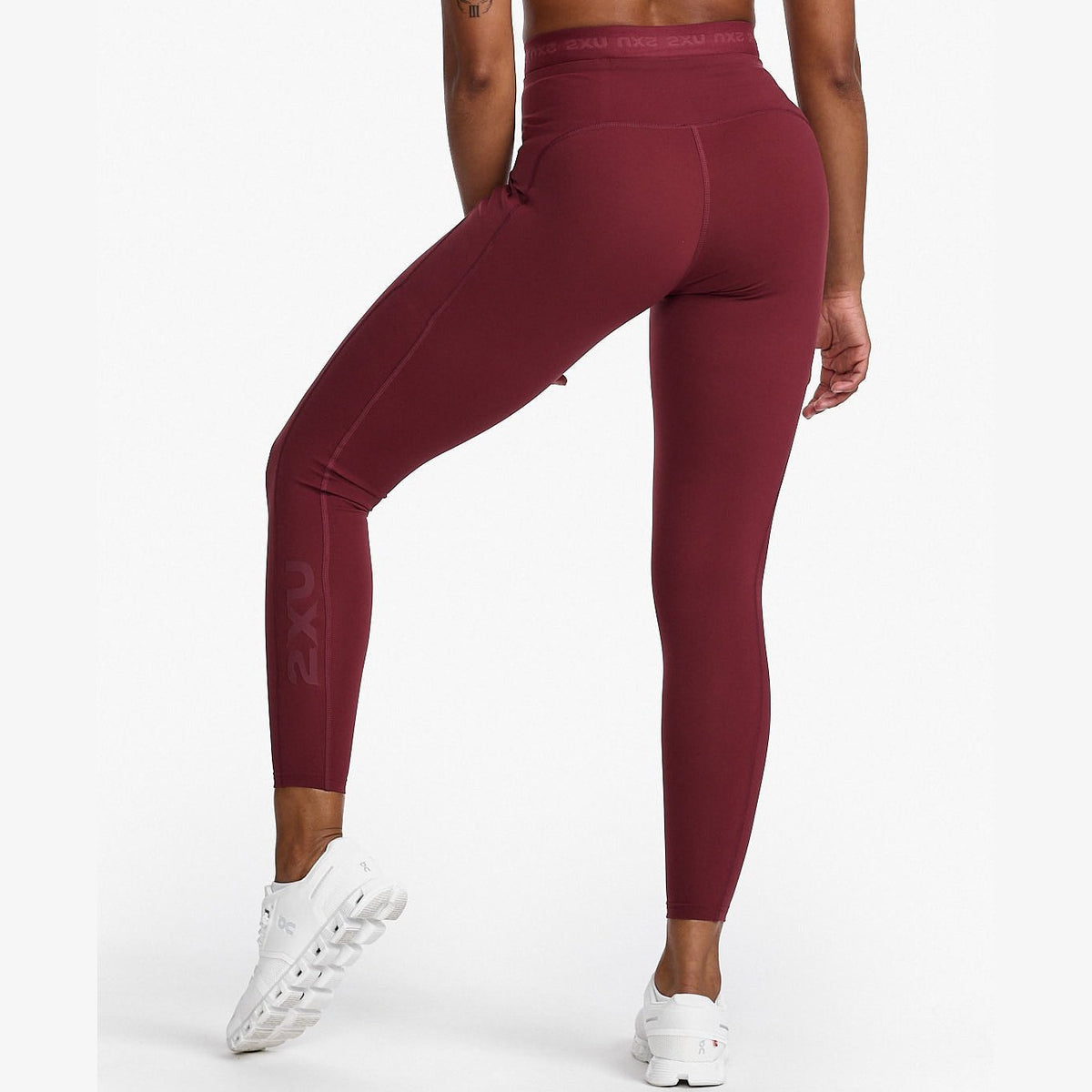 2XU Form Stash Hi-Rise Comp Tights Womens APPAREL - Womens Tights 