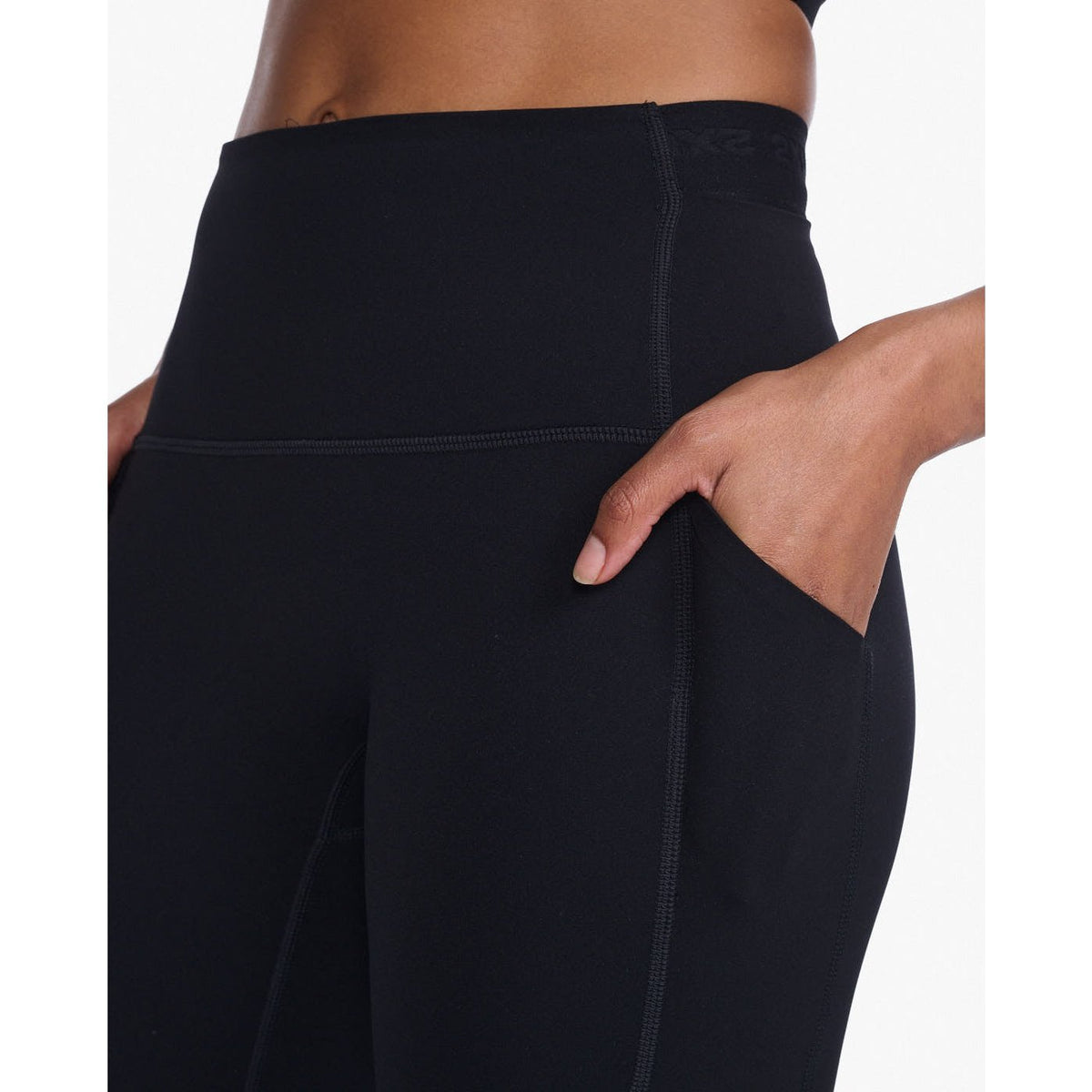 2XU Form Stash Hi-Rise Comp Tights Womens APPAREL - Womens Tights 