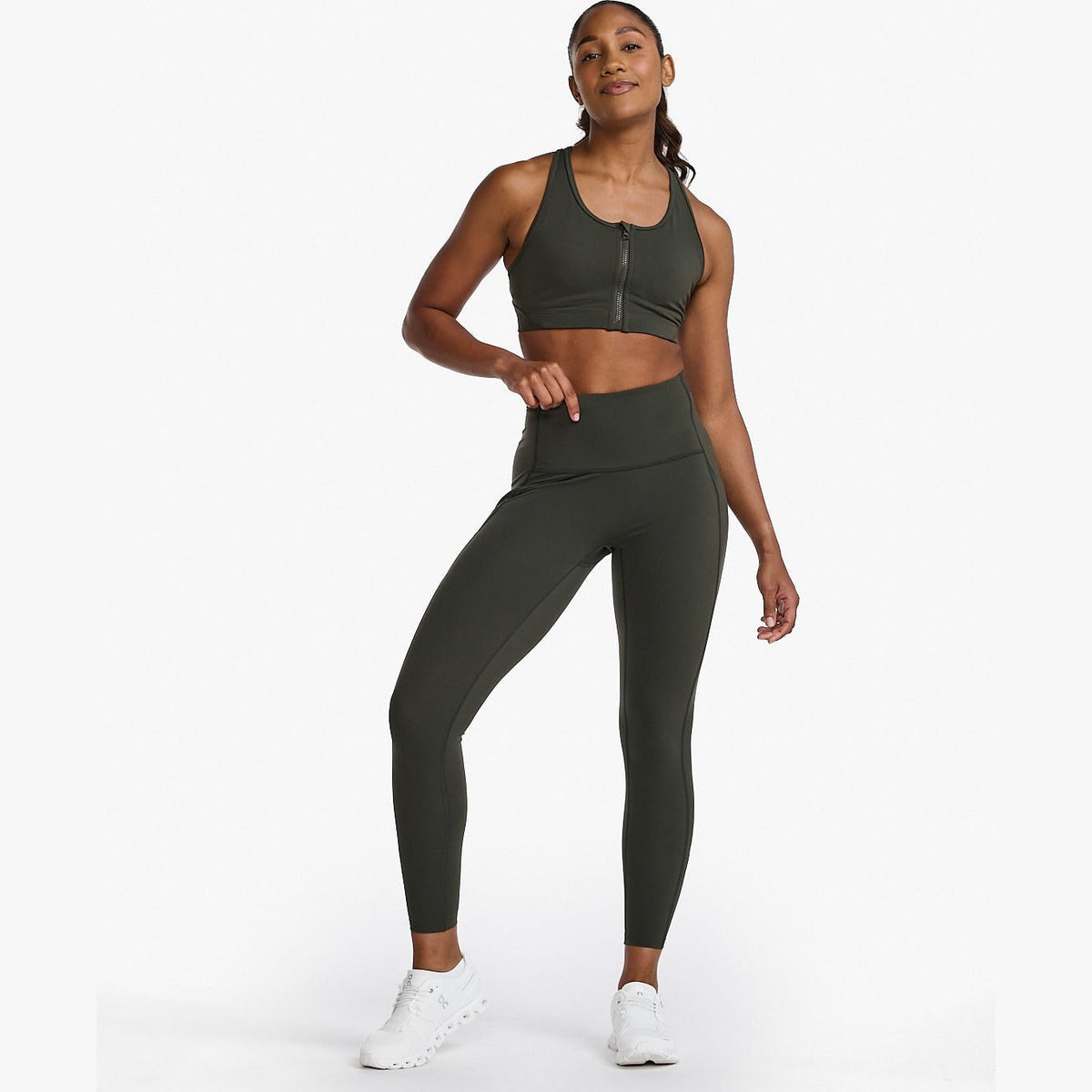 2XU Form Stash Hi-Rise Comp Tights Womens APPAREL - Womens Tights 