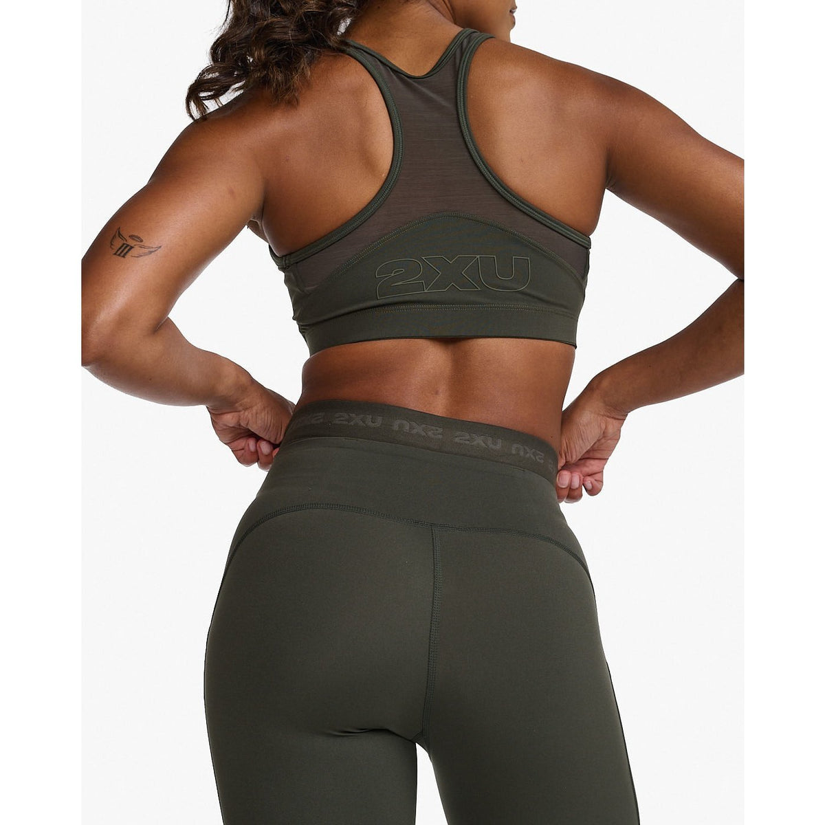 2XU Form Stash Hi-Rise Comp Tights Womens APPAREL - Womens Tights 
