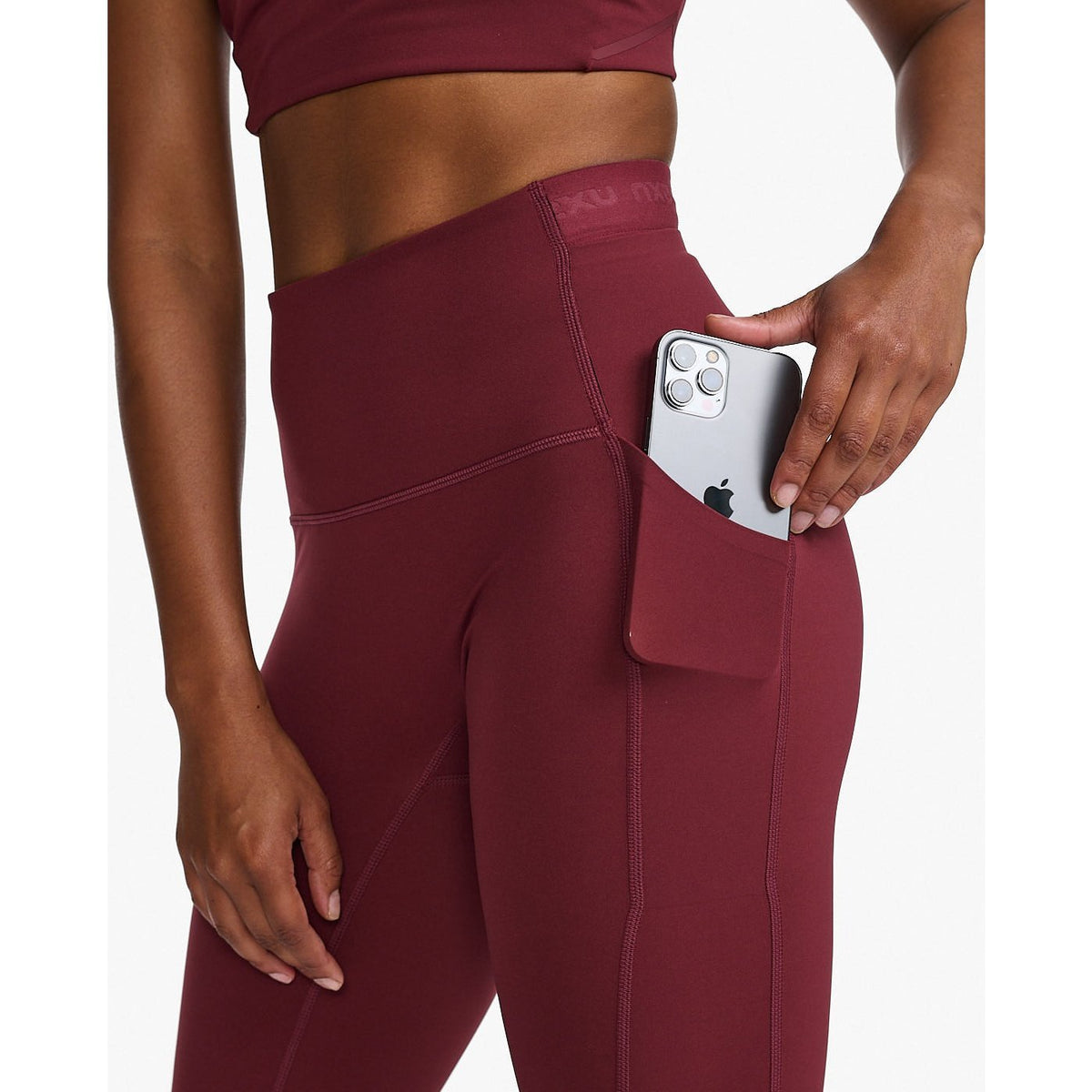 2XU Form Stash Hi-Rise Comp Tights Womens APPAREL - Womens Tights 