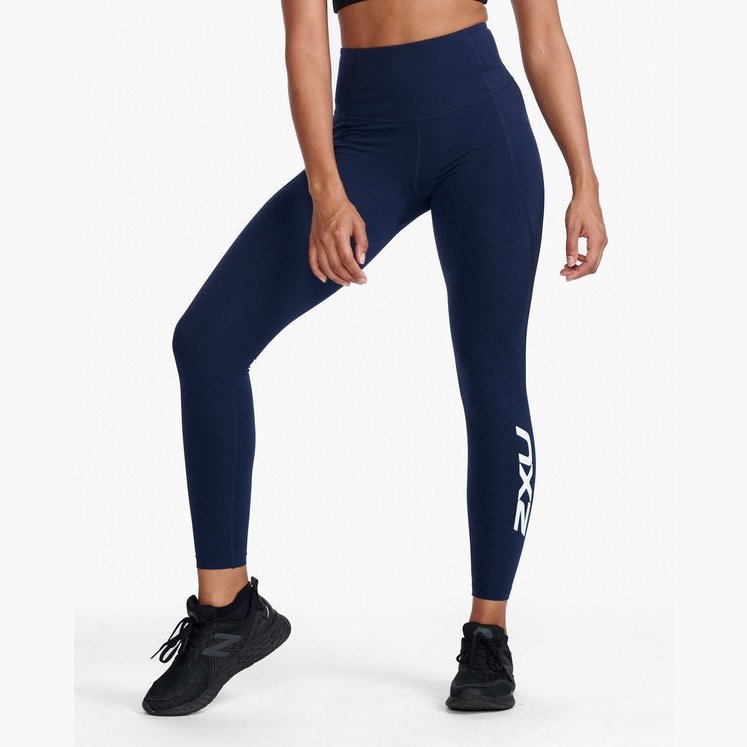 2XU Form Stash Hi-Rise Comp Tights Womens APPAREL - Womens Tights 