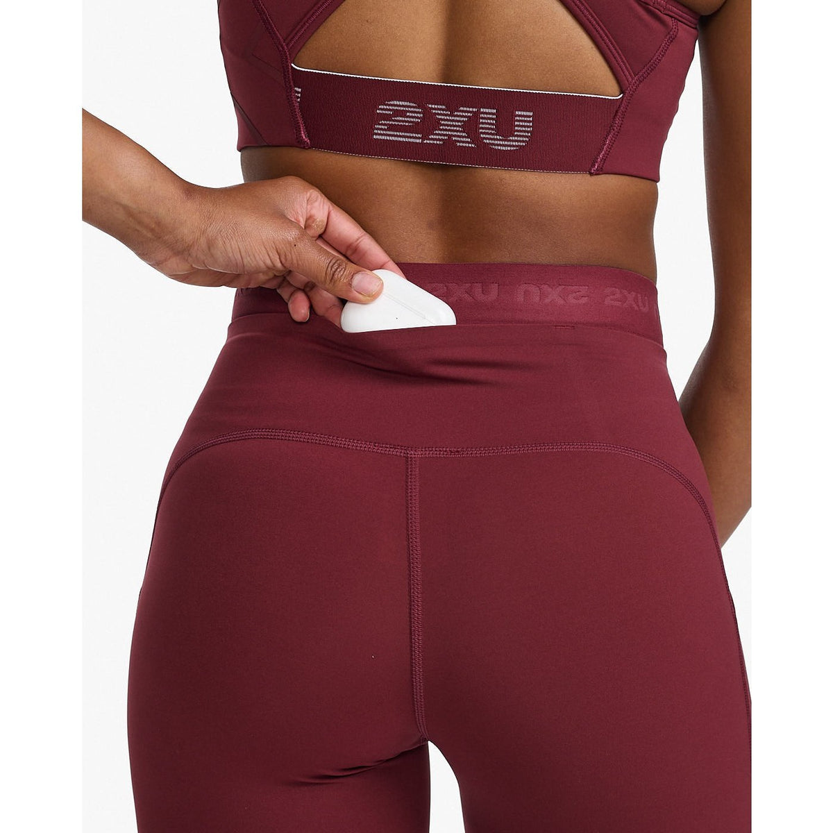 2XU Form Stash Hi-Rise Comp Tights Womens APPAREL - Womens Tights 