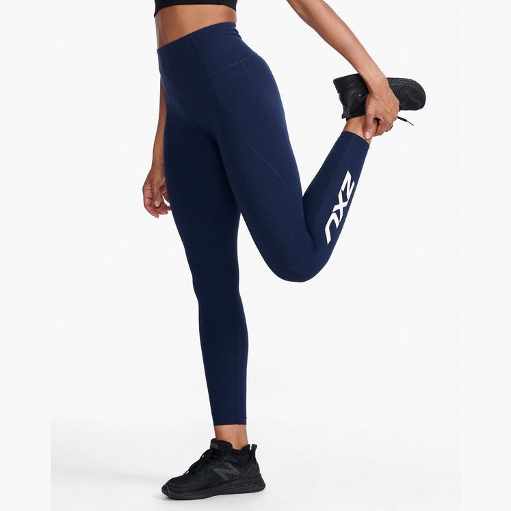 2XU Form Stash Hi-Rise Comp Tights Womens APPAREL - Womens Tights 