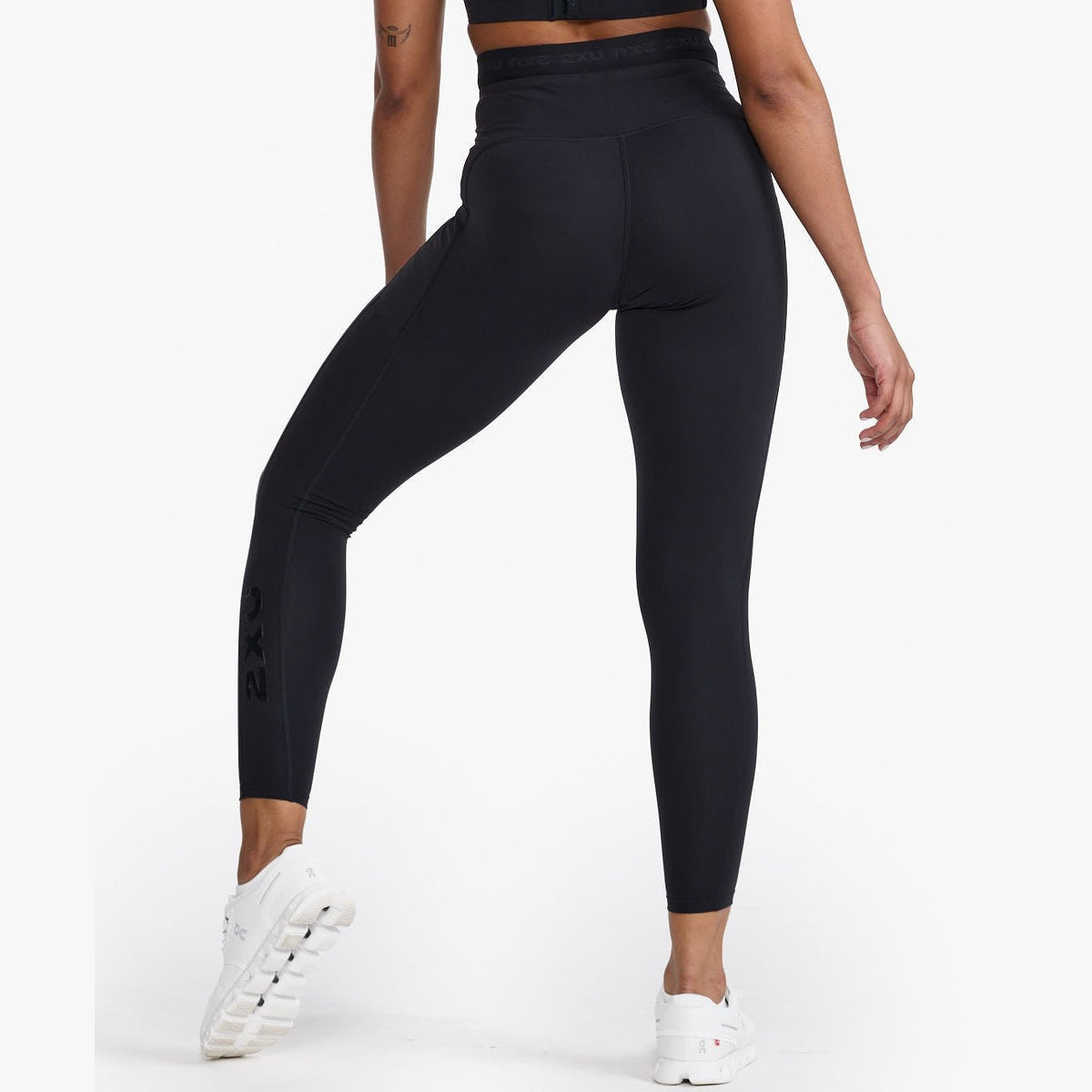 2XU Form Stash Hi-Rise Comp Tights Womens APPAREL - Womens Tights 