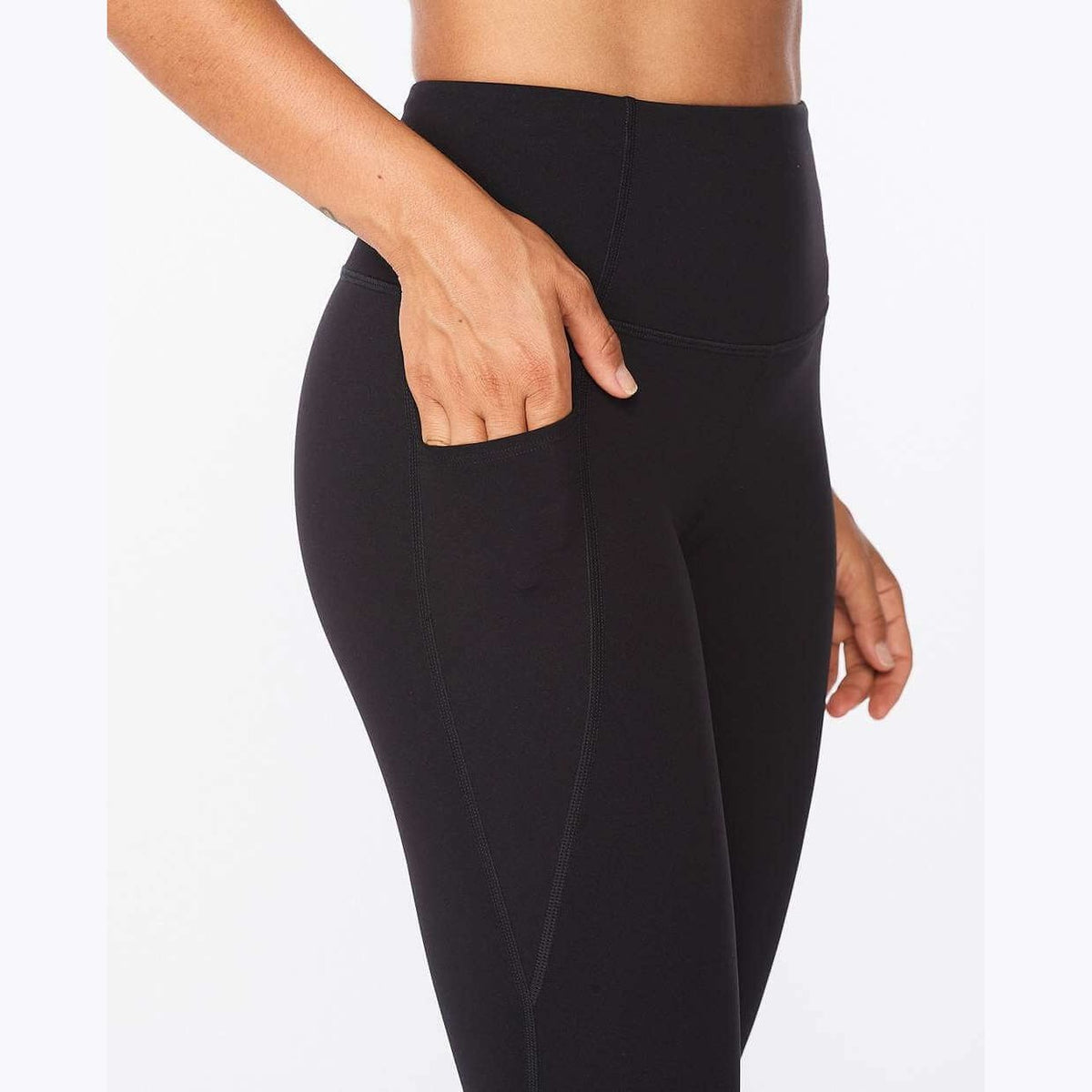 2XU Form Stash Hi-Rise Comp Tights Womens APPAREL - Womens Tights 