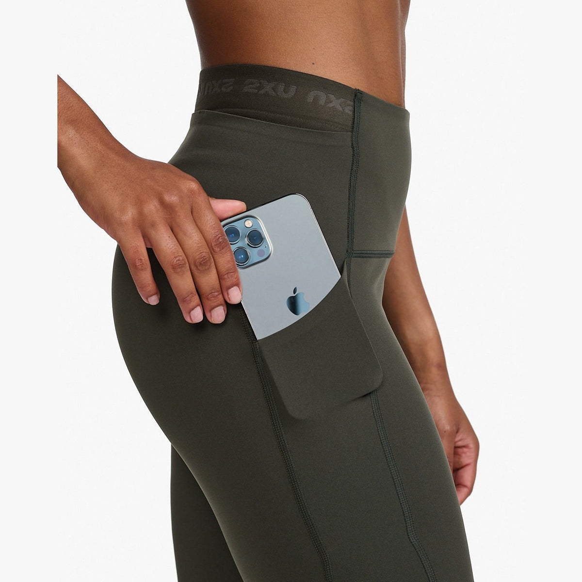 2XU Form Stash Hi-Rise Comp Tights Womens APPAREL - Womens Tights 