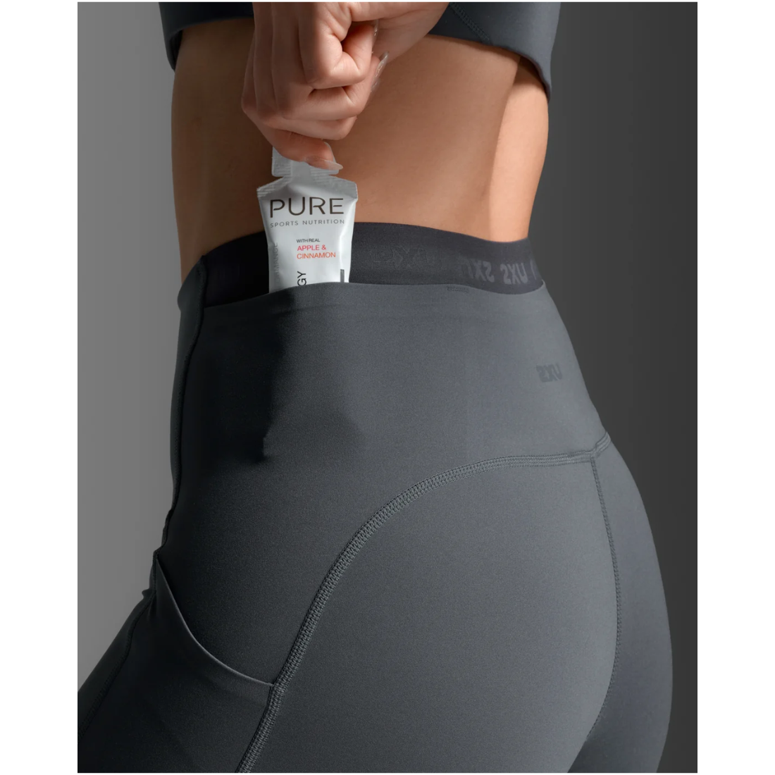 2XU Form Stash Hi-Rise Compression Tight APPAREL - Womens Compression Tights