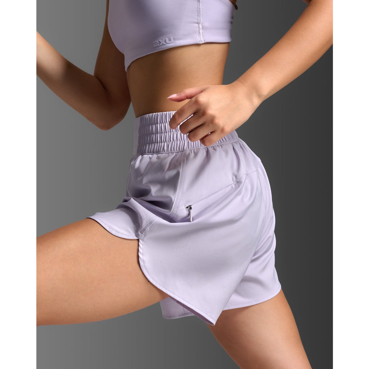 2XU Hi-Rise Aero 4 Inch Short Womens - APPAREL - Womens Shorts