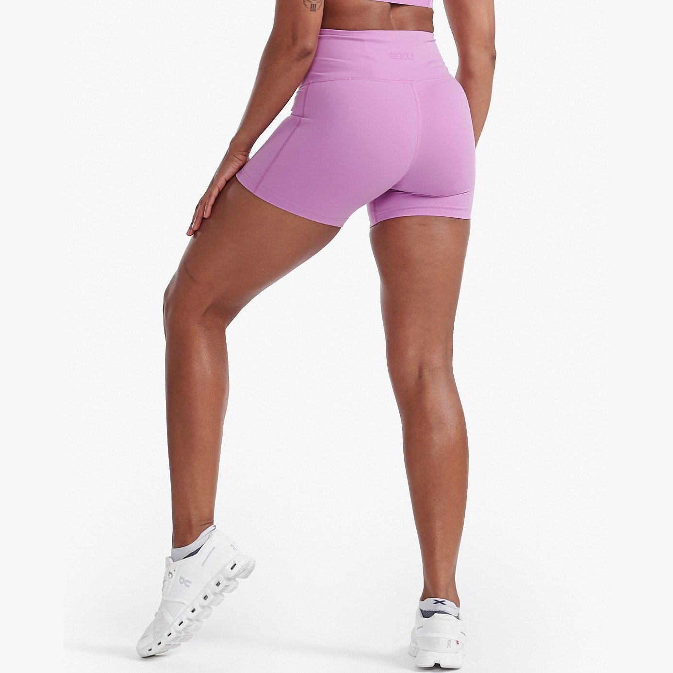 2XU Hi-Rise Compression Shorts Womens APPAREL - Womens Shorts MAUVE/MAUVE