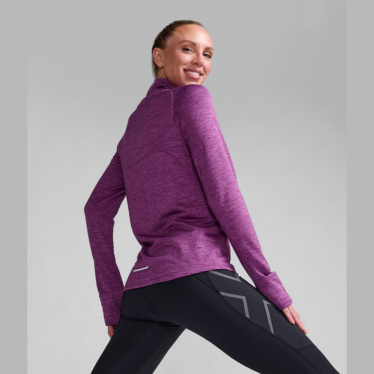 2XU Ignition 1/4 Zip Womens - APPAREL - Womens Long Sleeve Tops