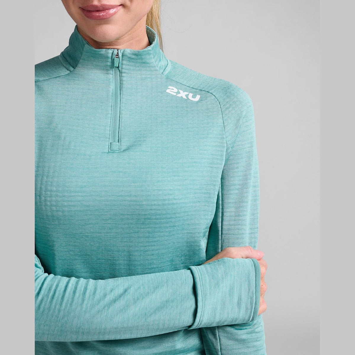 2XU Ignition 1/4 Zip Womens - APPAREL - Womens Long Sleeve Tops