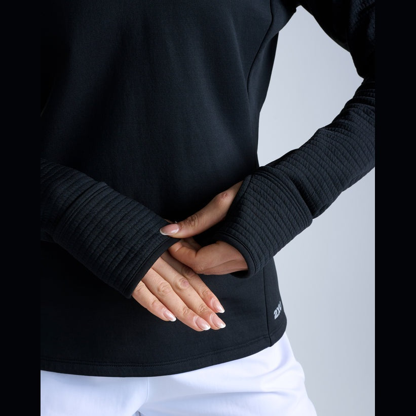 2XU Ignition Haptic 1/4 Zip Womens - APPAREL - Womens Long Sleeve Tops