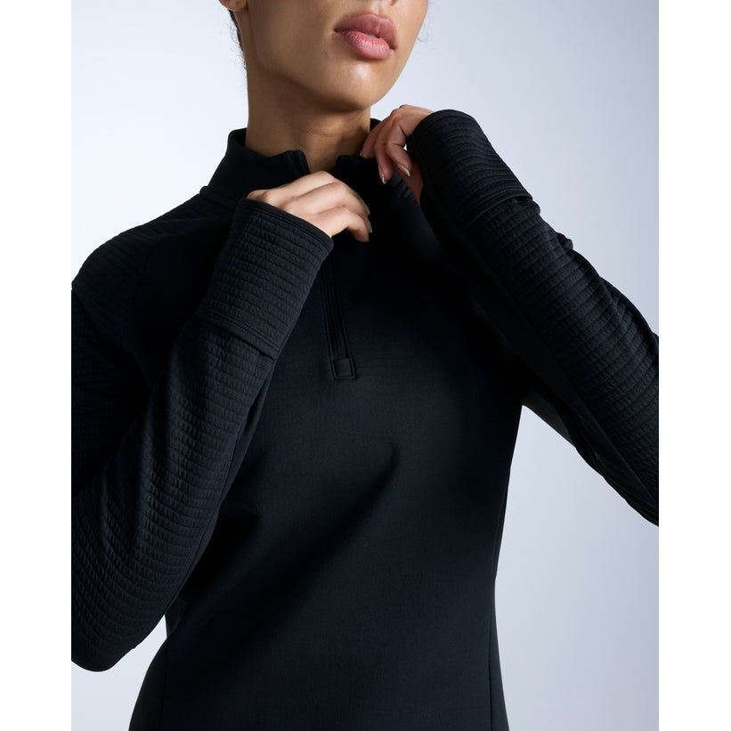 2XU Ignition Haptic 1/4 Zip Womens APPAREL - Womens Long Sleeve Tops