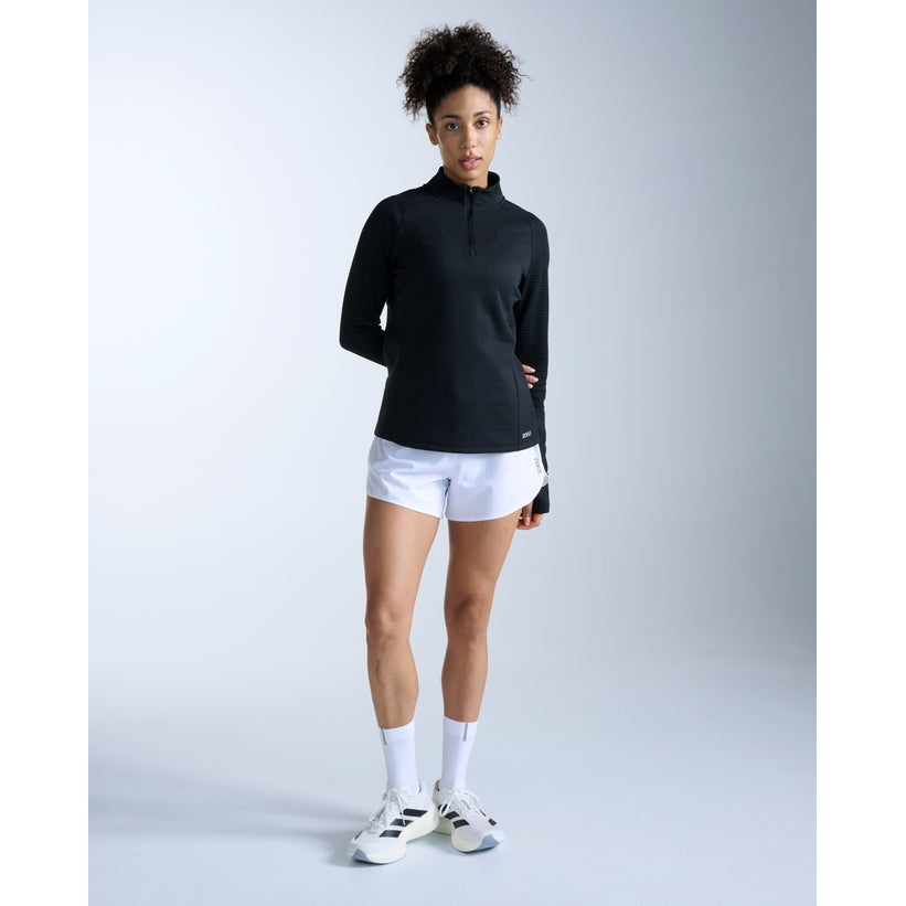 2XU Ignition Haptic 1/4 Zip Womens - APPAREL - Womens Long Sleeve Tops