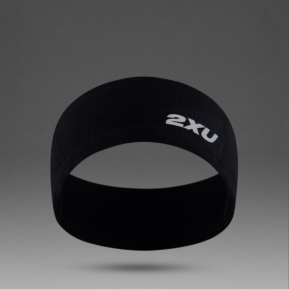2XU Ignition Haptic Headband GEAR - Unisex Hats, Visors & Headwear BLACK/SILVER REFLECTIVE