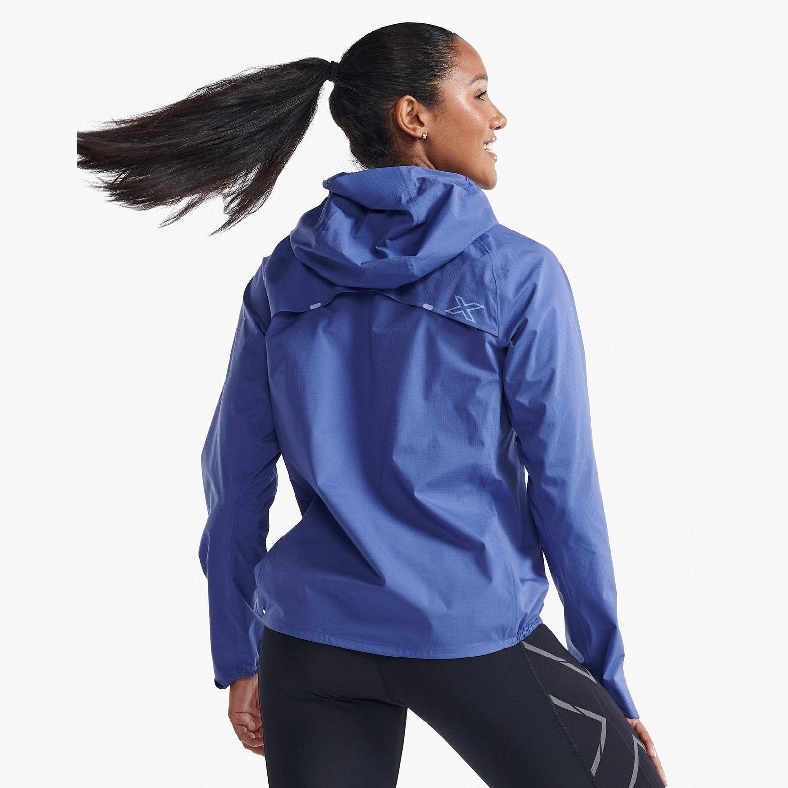 2XU Ignition Shield Jacket Womens APPAREL - Womens Jackets MARLIN/HYDRANGEA REFLECTIVE