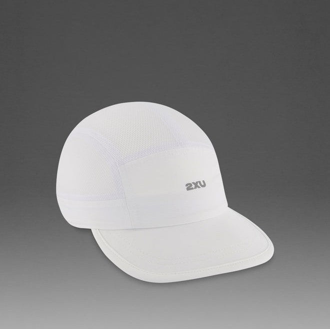 2XU Light Speed Cap GEAR - Unisex Hats, Visors & Headwear WHITE/SILVER REFLECTIVE