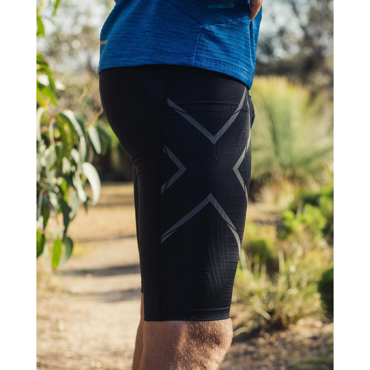 2XU Light Speed React Compression Shorts Mens APPAREL - Mens Compression 