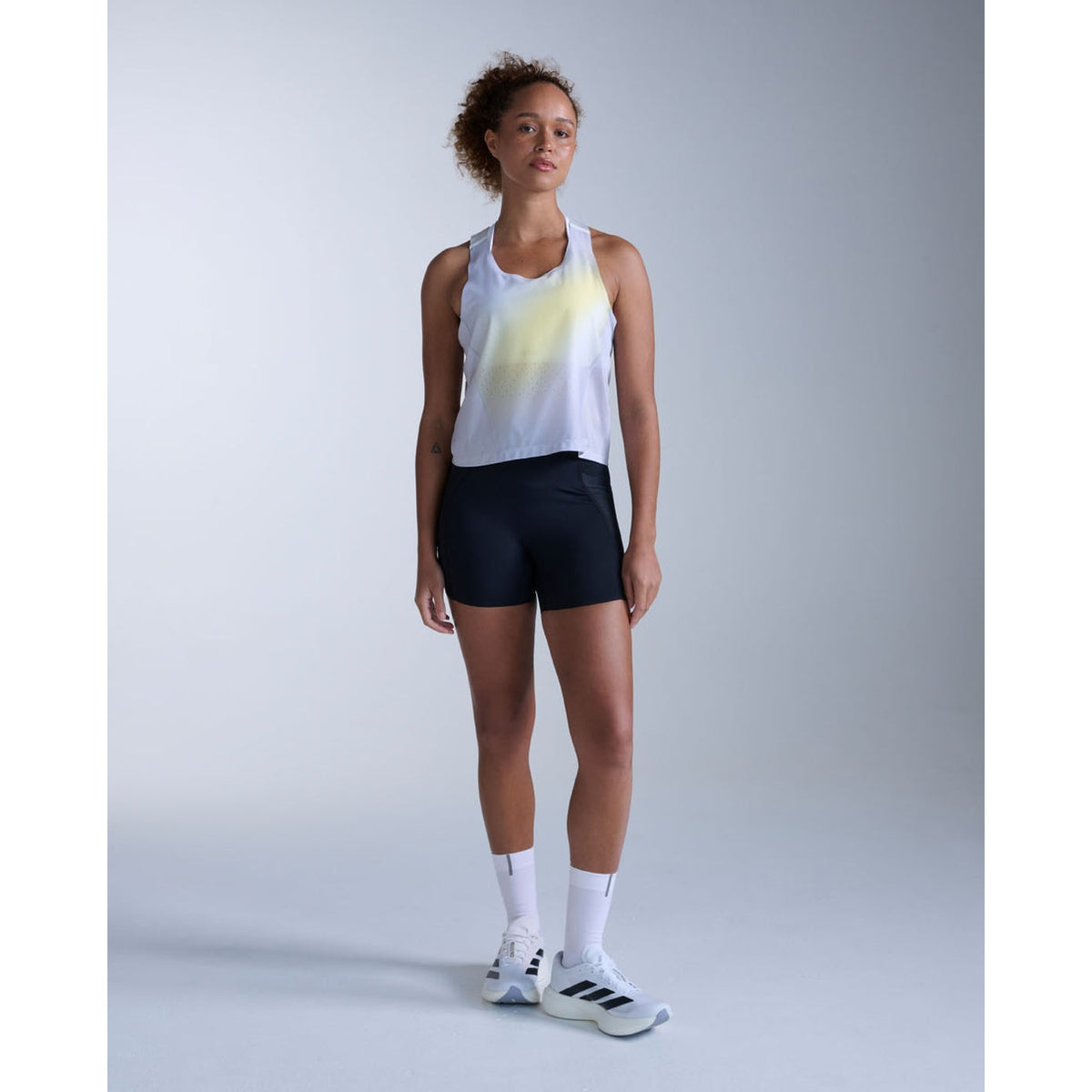 2XU Light Speed React Crop Singlet Women's - APPAREL - Womens Crops