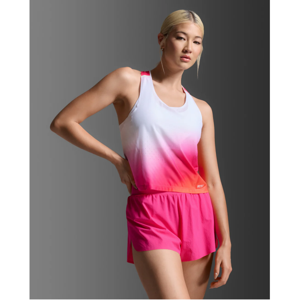 2XU Light Speed React Crop Singlet Womens APPAREL - Womens Crops