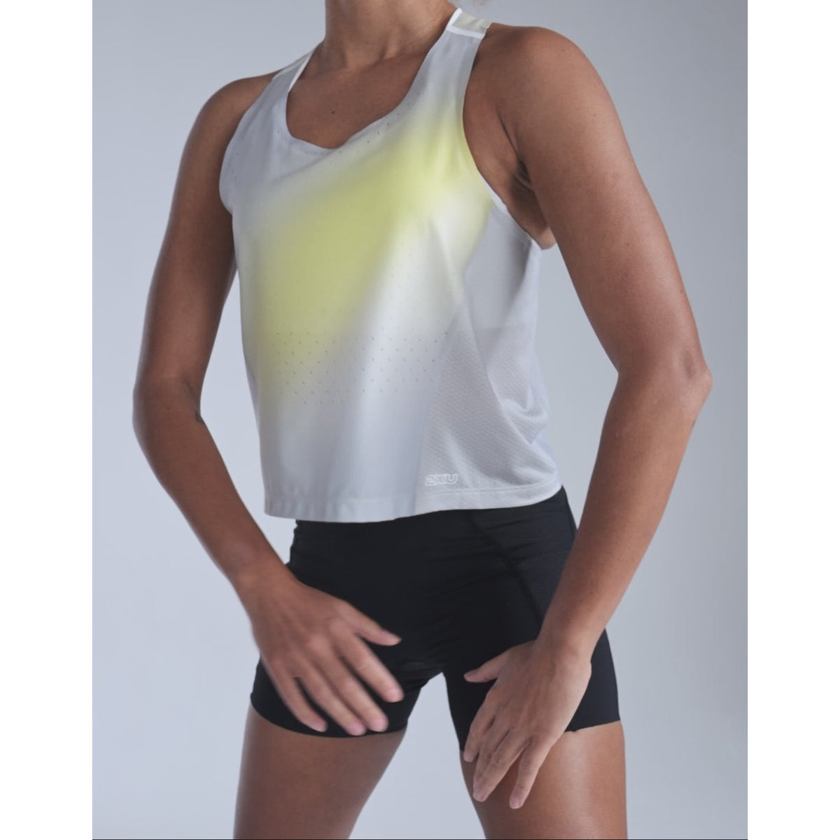 2XU Light Speed React Crop Singlet Women's - APPAREL - Womens Crops