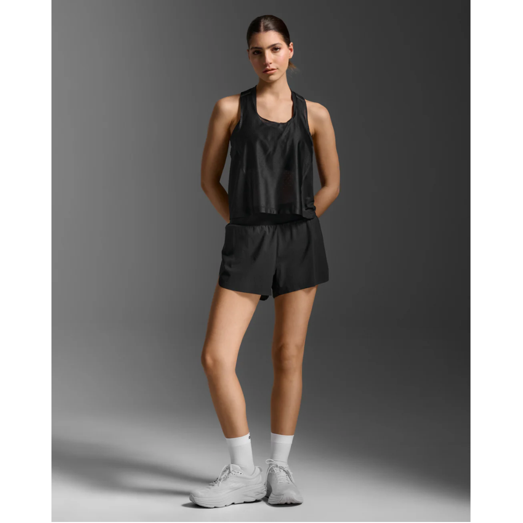2XU Light Speed React Crop Singlet Womens APPAREL - Womens Crops