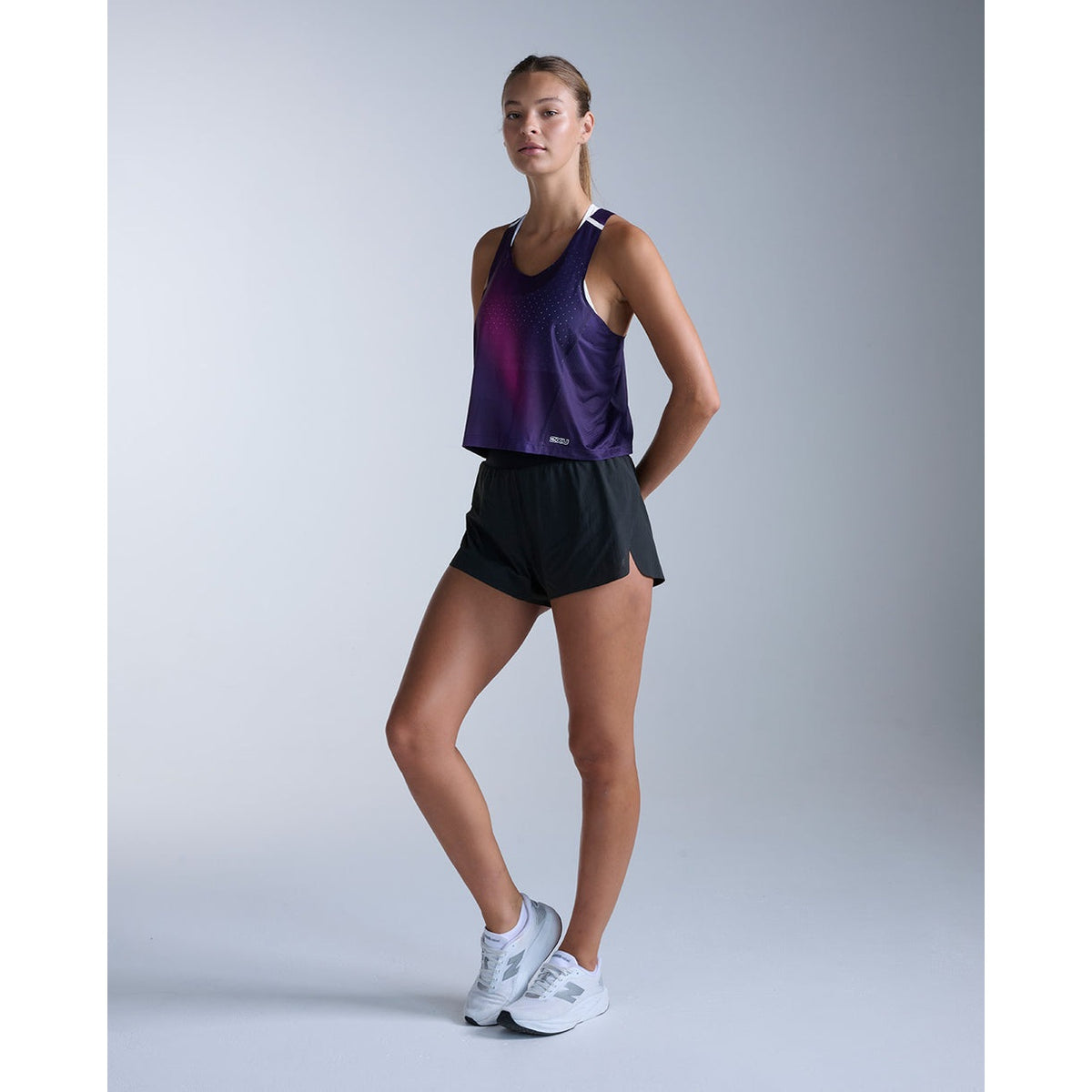 2XU Light Speed React Crop Singlet Women's APPAREL - Womens Crops