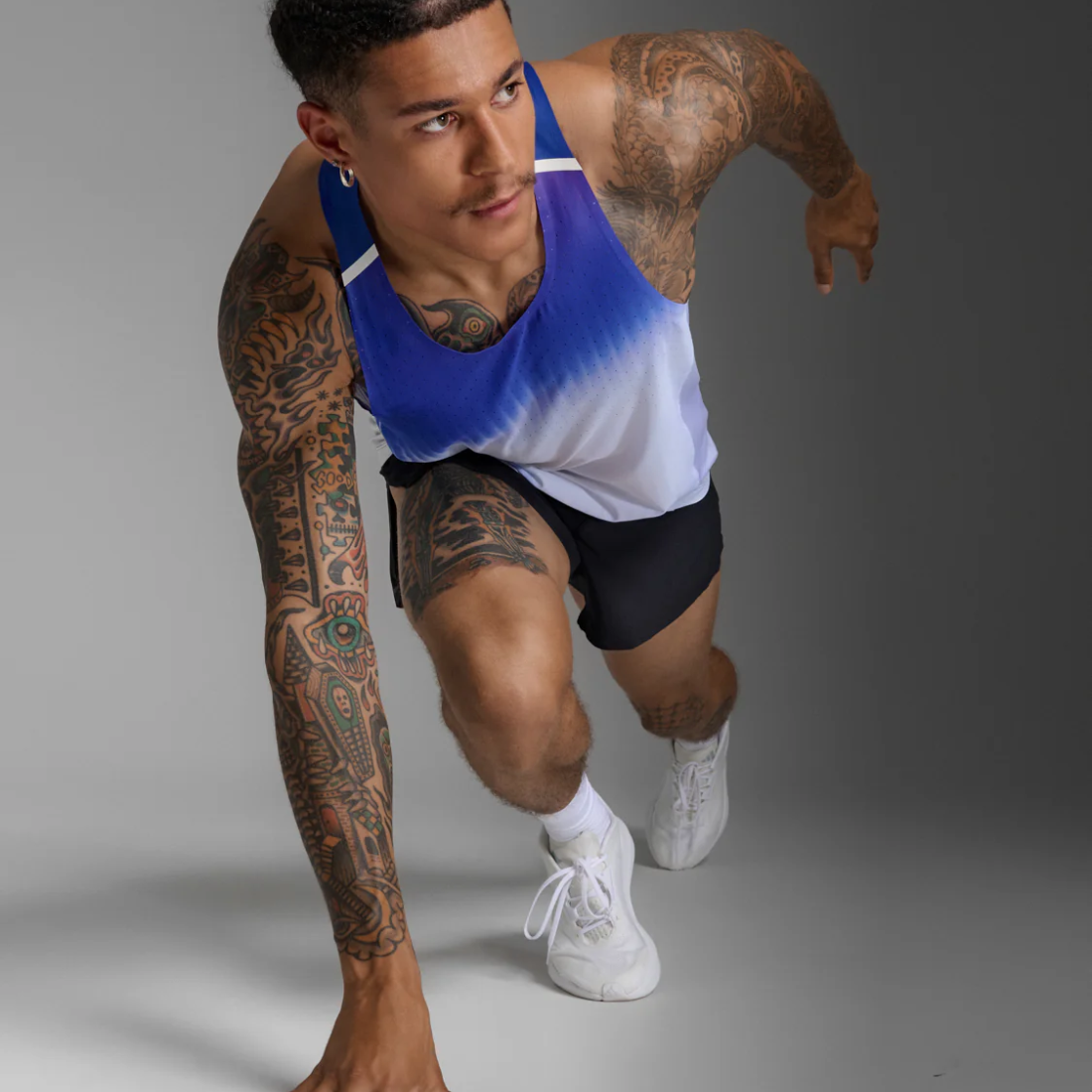 2XU Light Speed React Singlet Mens APPAREL - Mens Singlets