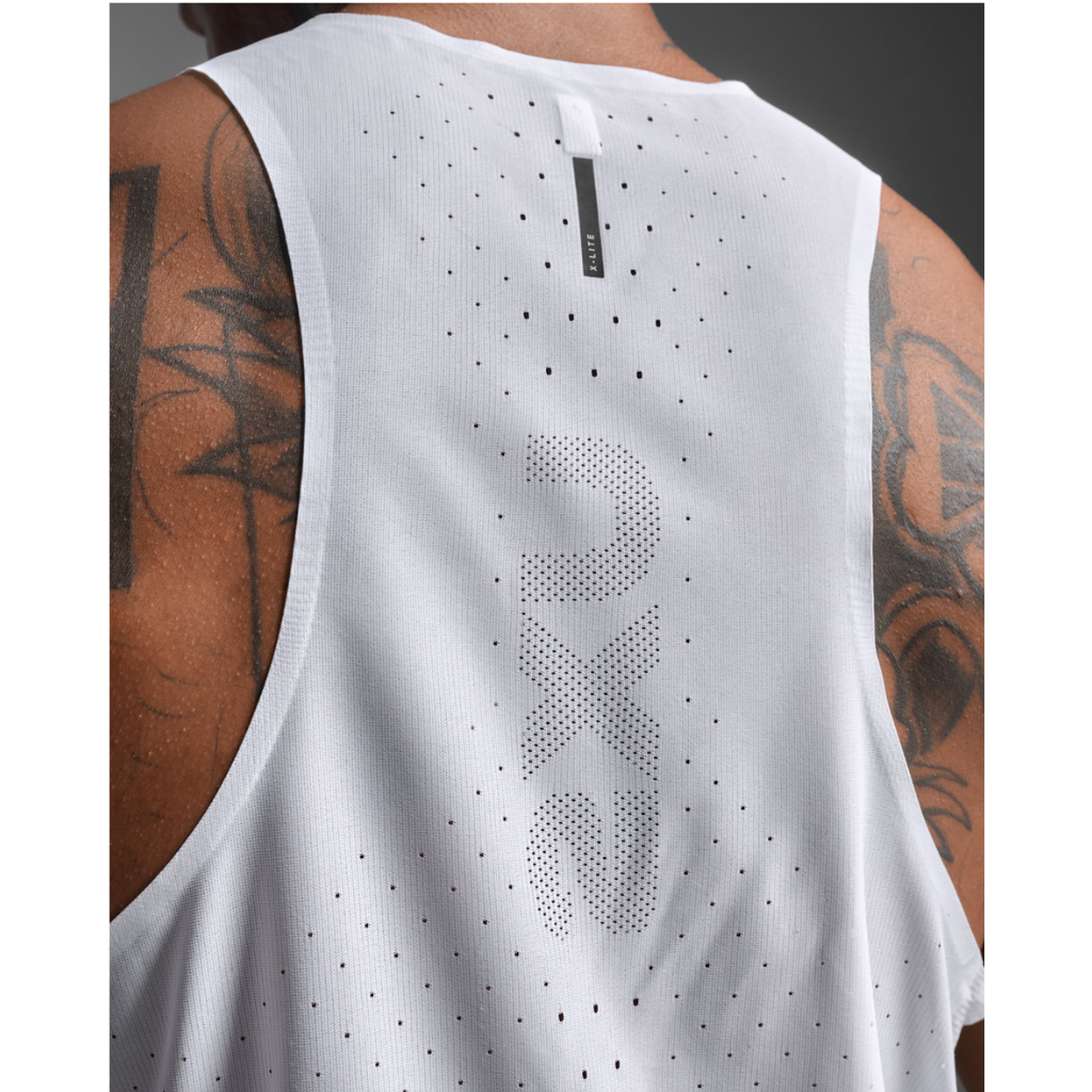 2XU Light Speed React Singlet Mens APPAREL - Mens Singlets