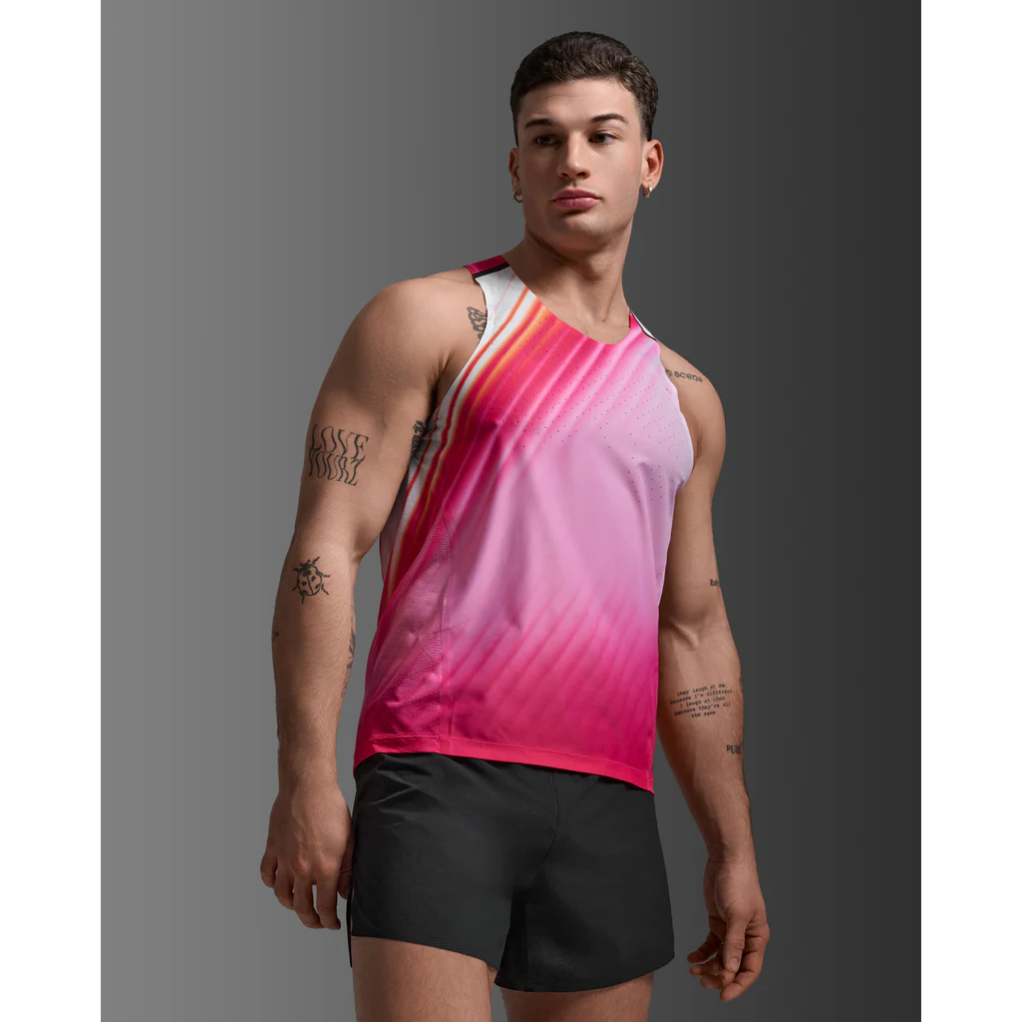 2XU Light Speed React Singlet Mens - APPAREL - Mens Singlets