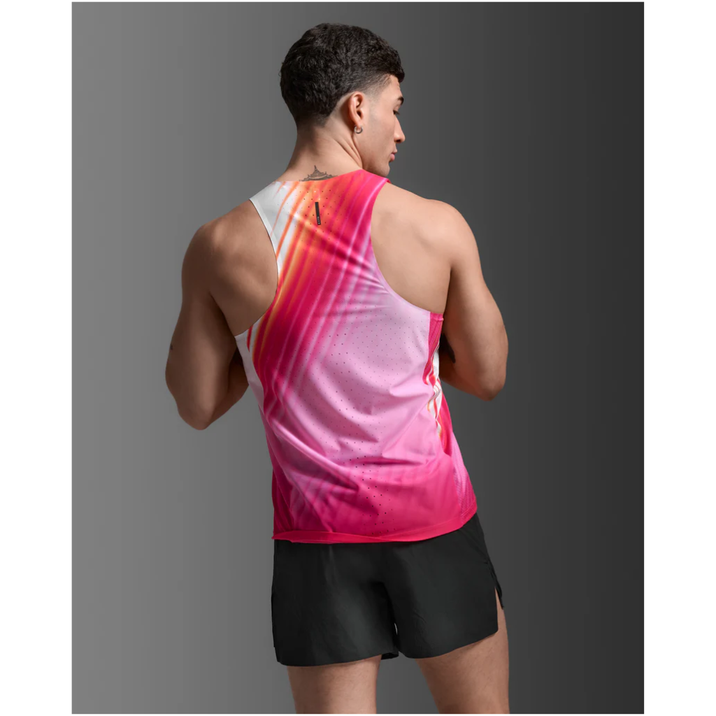 2XU Light Speed React Singlet Mens APPAREL - Mens Singlets