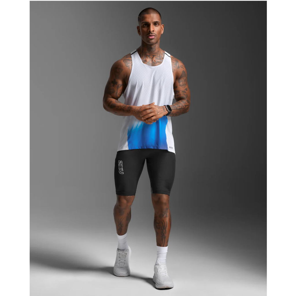 2XU Light Speed React Singlet Mens APPAREL - Mens Singlets