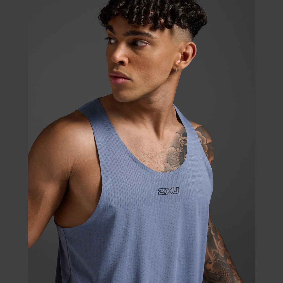 2XU Light Speed Tech Singlet Mens APPAREL - Mens Singlets 