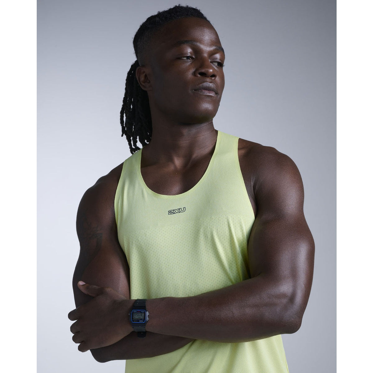 2XU Light Speed Tech Singlet Mens - APPAREL - Mens Singlets