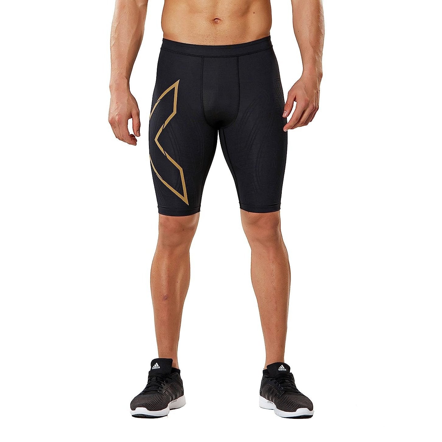 2XU MCS Run Comp Shorts Mens  BLACK