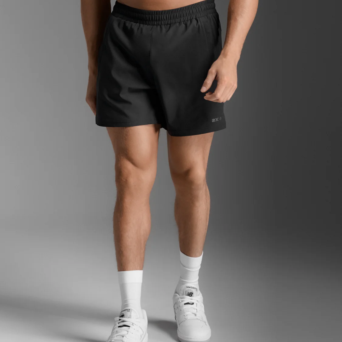 2XU Motion 5.5 Inch Shorts Mens APPAREL - Mens Shorts BLACK/BLACK